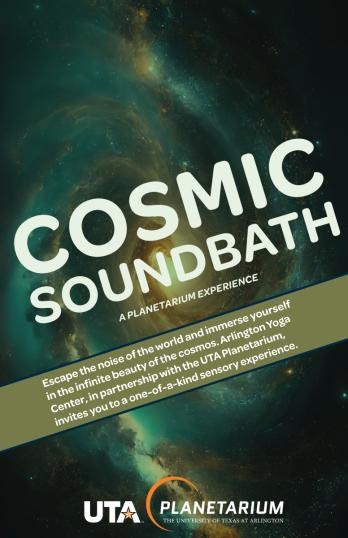 Cosmic Soundbath: A Planetarium Relaxation Experience  Poster