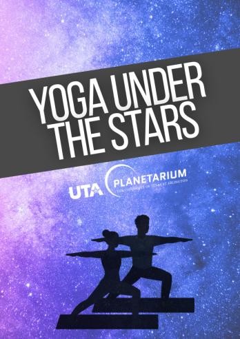 Yoga Under the Stars Poster