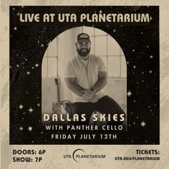 Dallas Skies: Live at the UTA Planetarium Poster